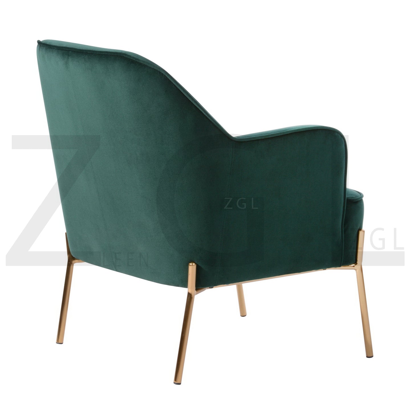 Fabric Accent Chair with Armrest Mid Century Living Room Chairs Dugan