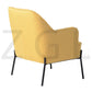 Fabric Accent Chair with Armrest Mid Century Living Room Chairs Dugan