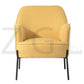 Fabric Accent Chair with Armrest Mid Century Living Room Chairs Dugan