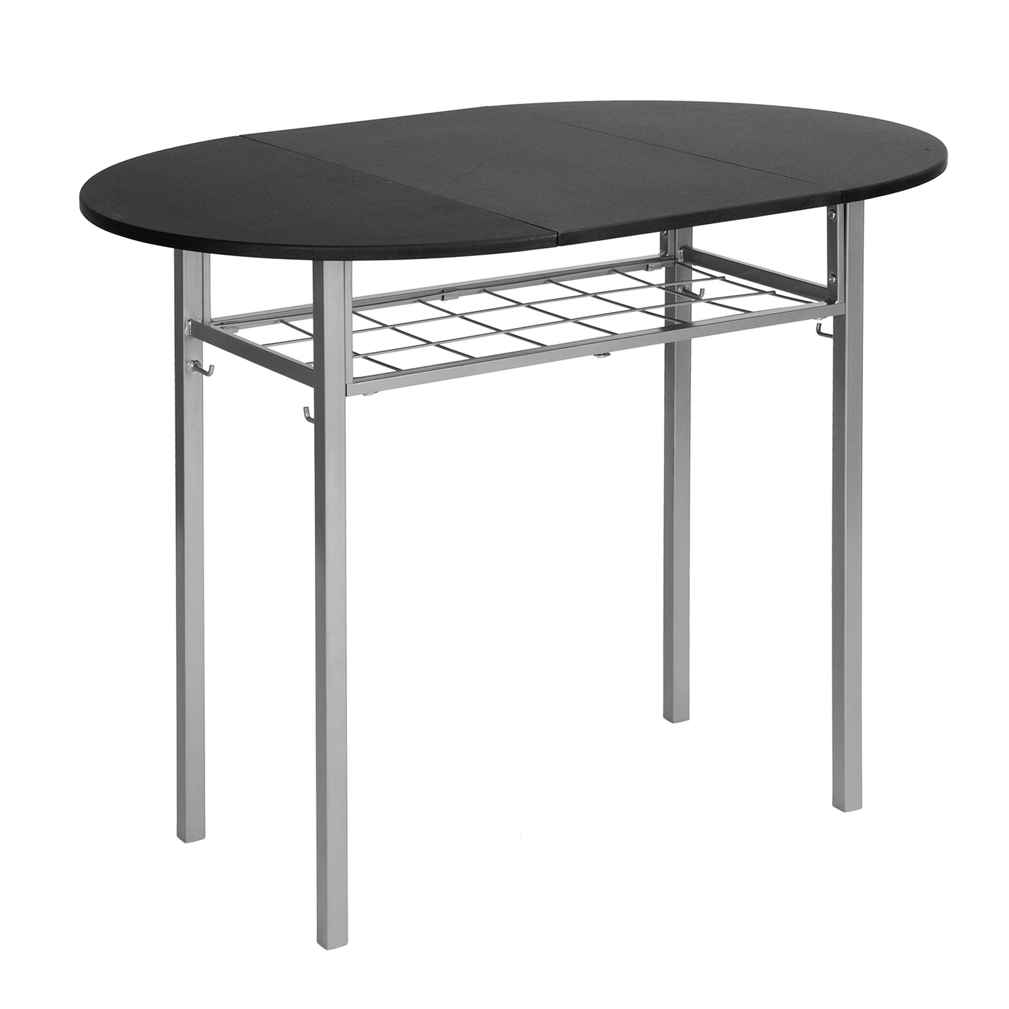Set of 3 Breakfast Set 1 Table with 2 Folding Chairs Dining Elkins