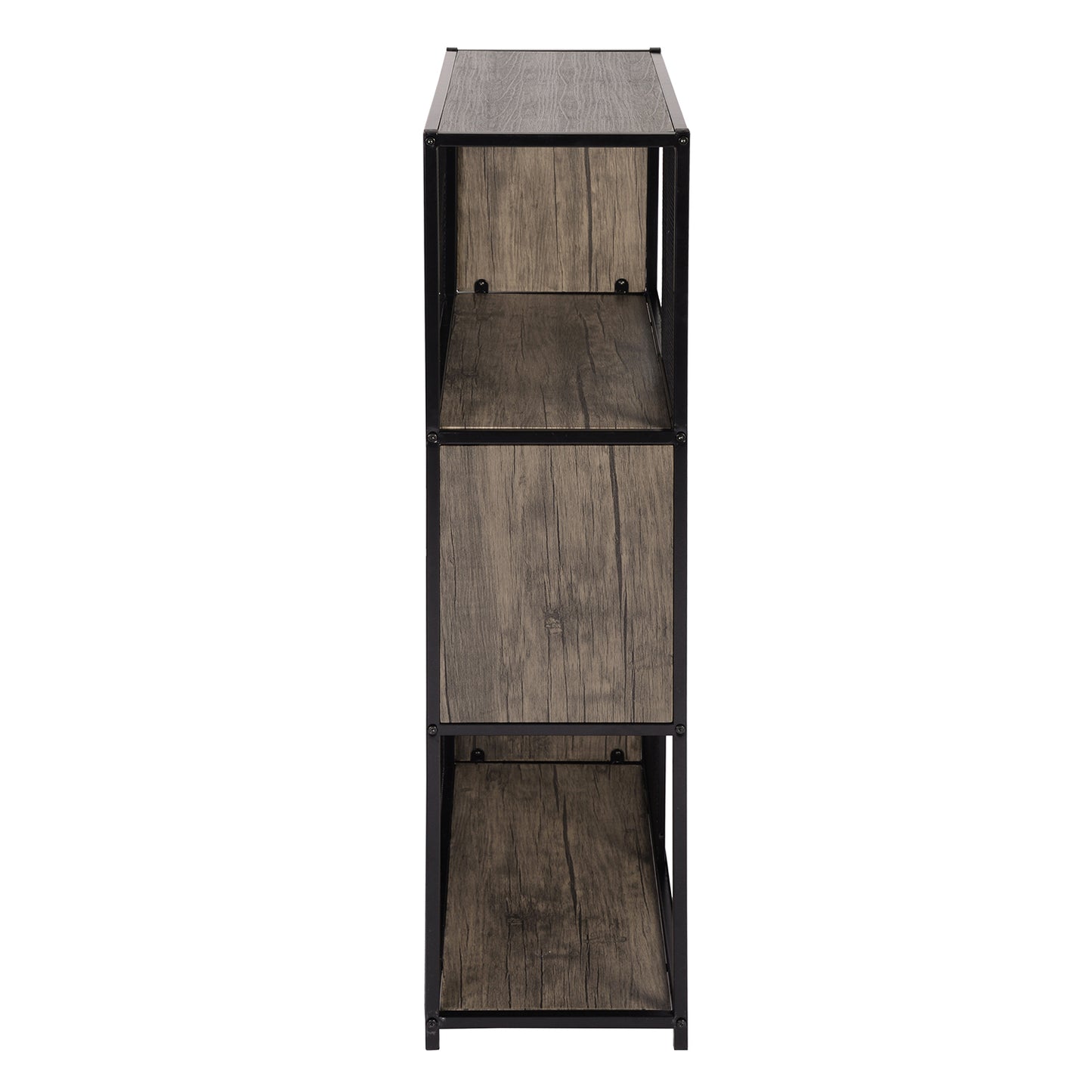 Bookcase 3 Shelves Bookshelf Storage Organizer Emely