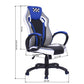 Gaming Chair Racing Office Chair Recliner Swivel Rocker Mesh PU  Eminem