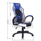 Gaming Chair Racing Office Chair Recliner Swivel Rocker Mesh PU  Eminem