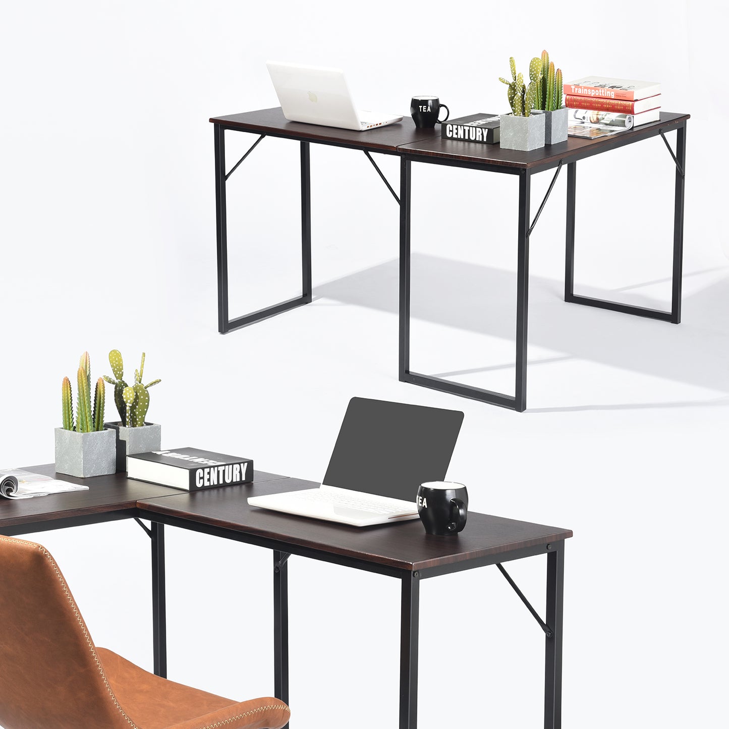 L-Shaped Computer Office Desk Enable