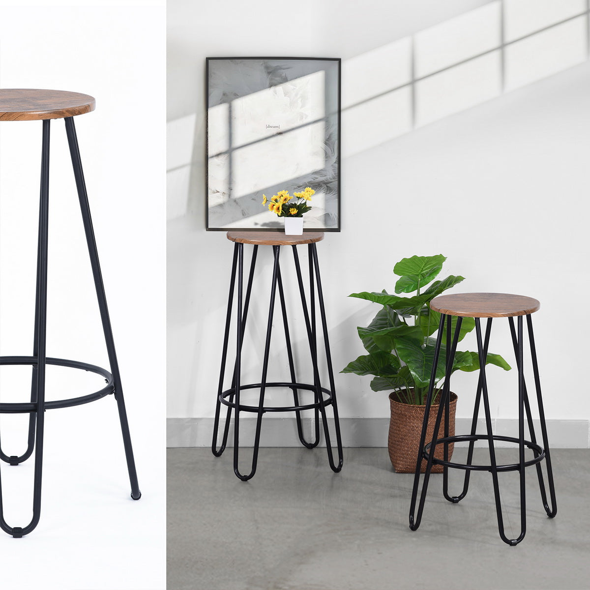 Bar Stools Barstools Counter Stools Black Essia