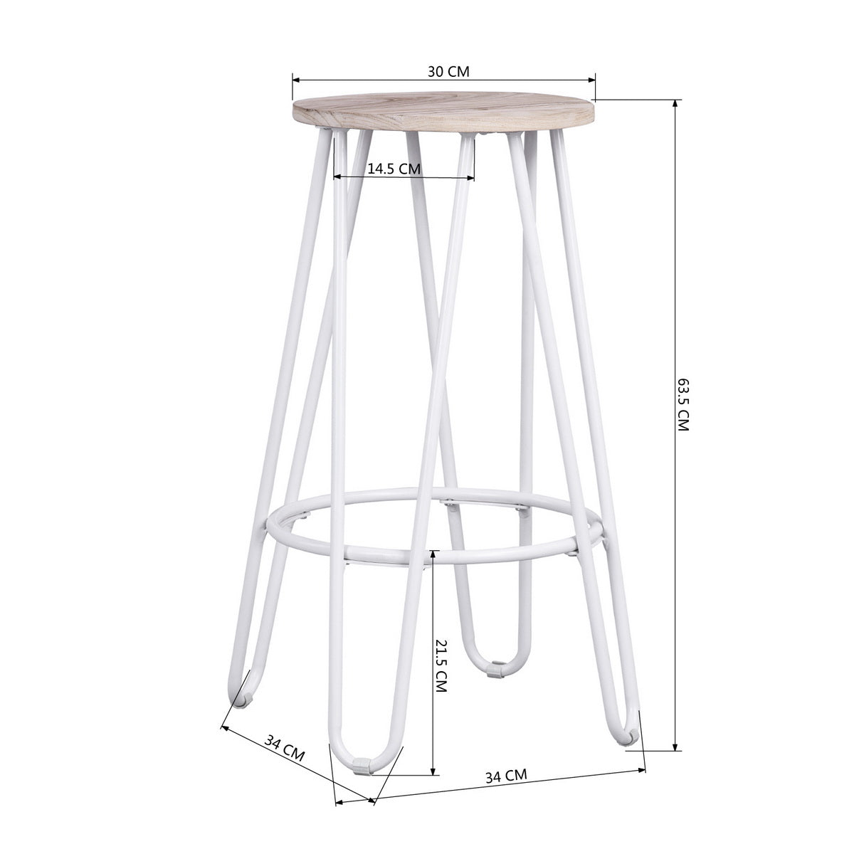 Bar Stools Barstools Counter Stools White Essia