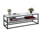 TV Stand with 3 Shelves Coffee Table Facto