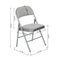 Fabric Upholstered Folding Chairs Fair