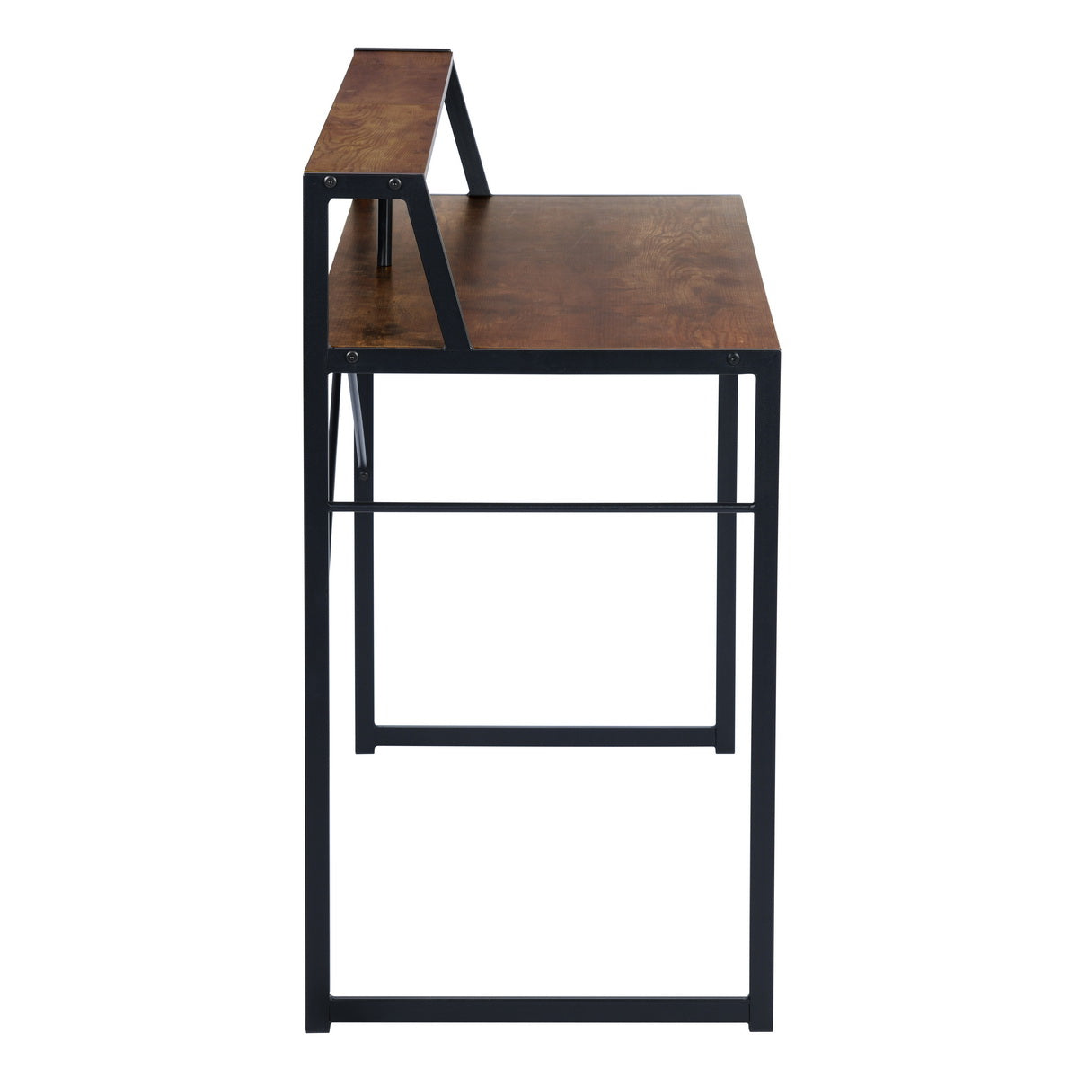 Computer Desk Writing Office Table with Monitor Stand Falala