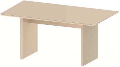Dining Table Madrid 1,8M With Glass Off White