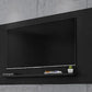 Panel Esmeralda 1,58M (Two Assemble Options) TV Stand Wall-Mounted Entertainment Center Black