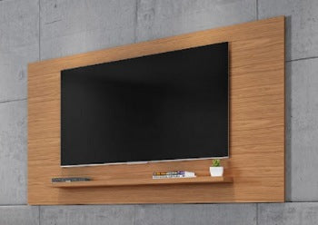 Panel Esmeralda 1,58M (Two Assemble Options) TV Stand Wall-Mounted Entertainment Center Noce
