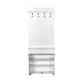 Hallstand & Shoe Cabinet W/ One Drawer & Two Doors White PRT