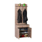 Hallstand & Shoe Cabinet W/ One Drawer & Two Doors Latte PRT