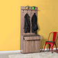 Hallstand & Shoe Cabinet W/ One Drawer & Two Doors Latte PRT