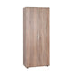 Shoe Cabinet W/ Ten Adj. Shelves & Two Doors Latte SHC