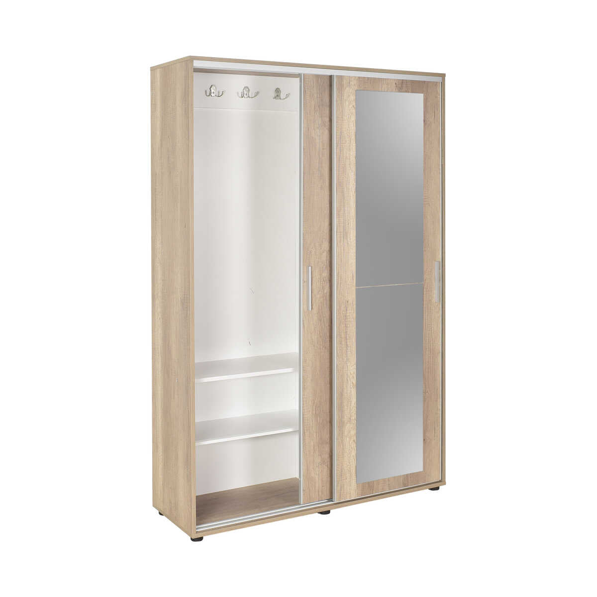 Hallstand & Shoe Cabinet W/ Sliding Doors & Mirror Tori PRT