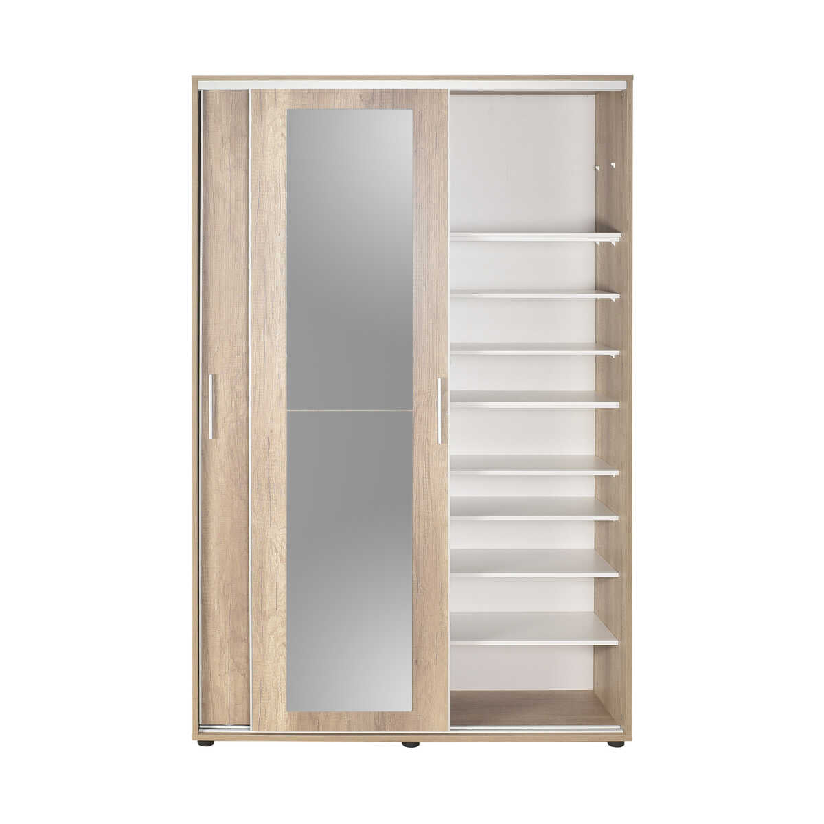 Hallstand & Shoe Cabinet W/ Sliding Doors & Mirror Tori PRT