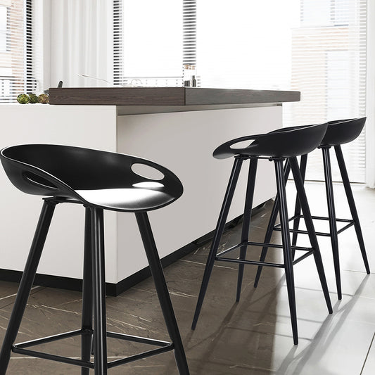 Barstools Plastic Seat Bar Stools Fiyan