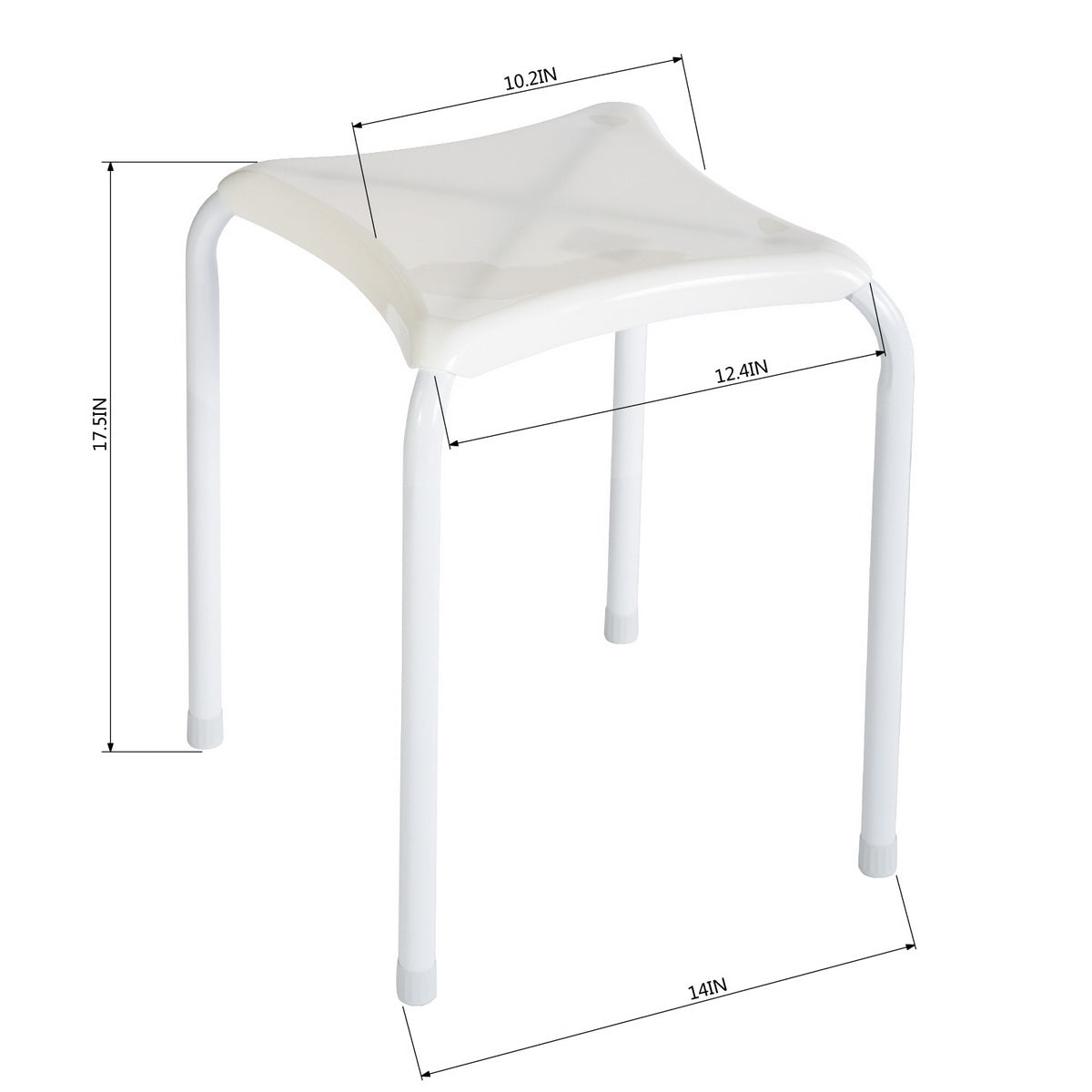 Plastic Stackable Stools Frey