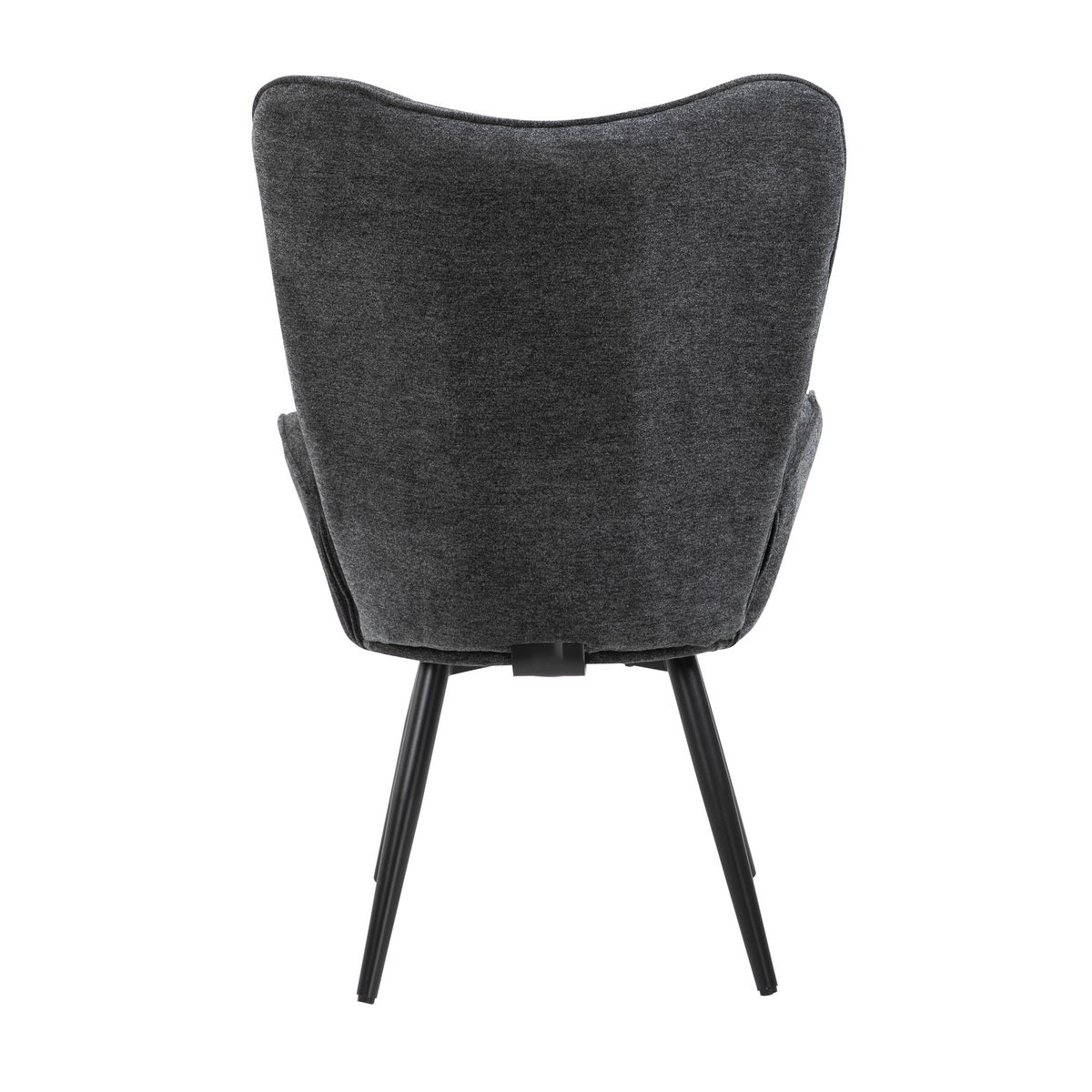 Fabric Accent Chair Modern Tufted Button Wingback Wooden Legs Funkel