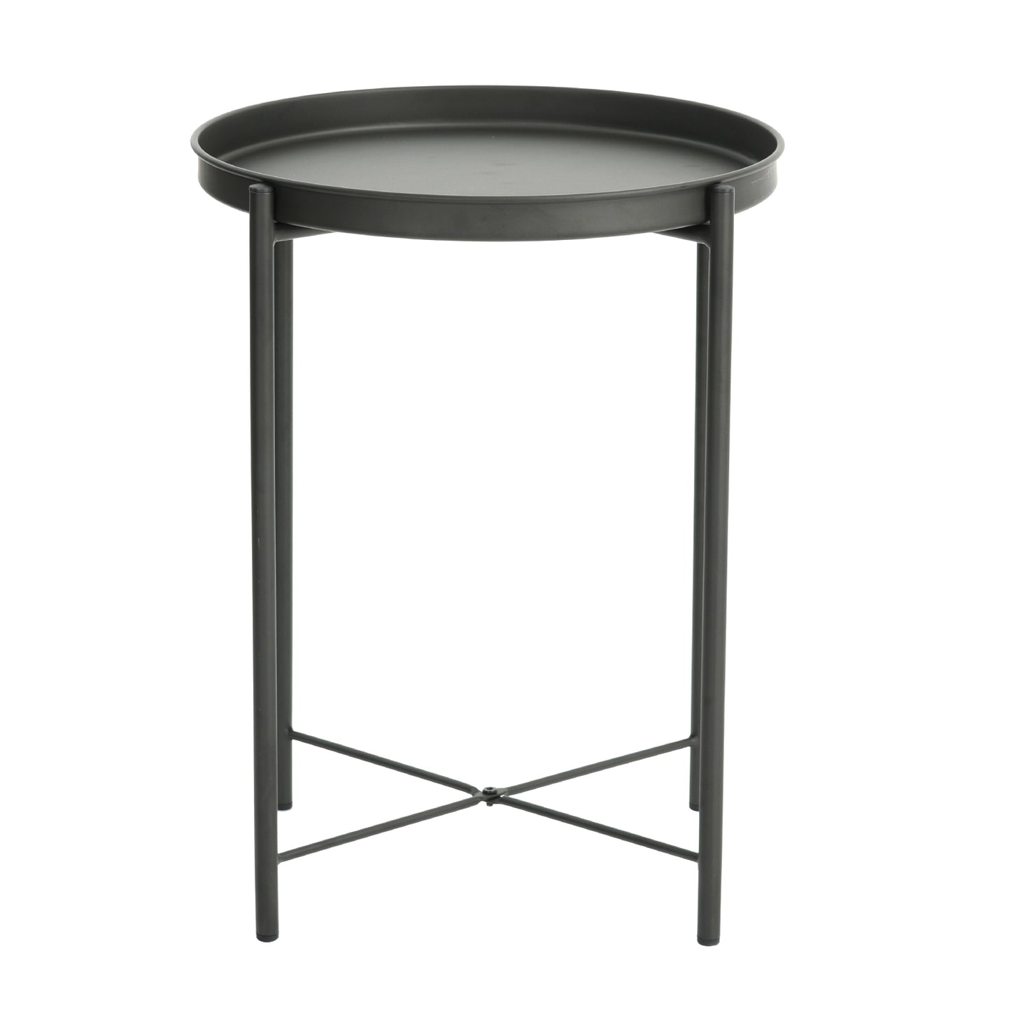 Folding Table with Removable Tray Gladom
