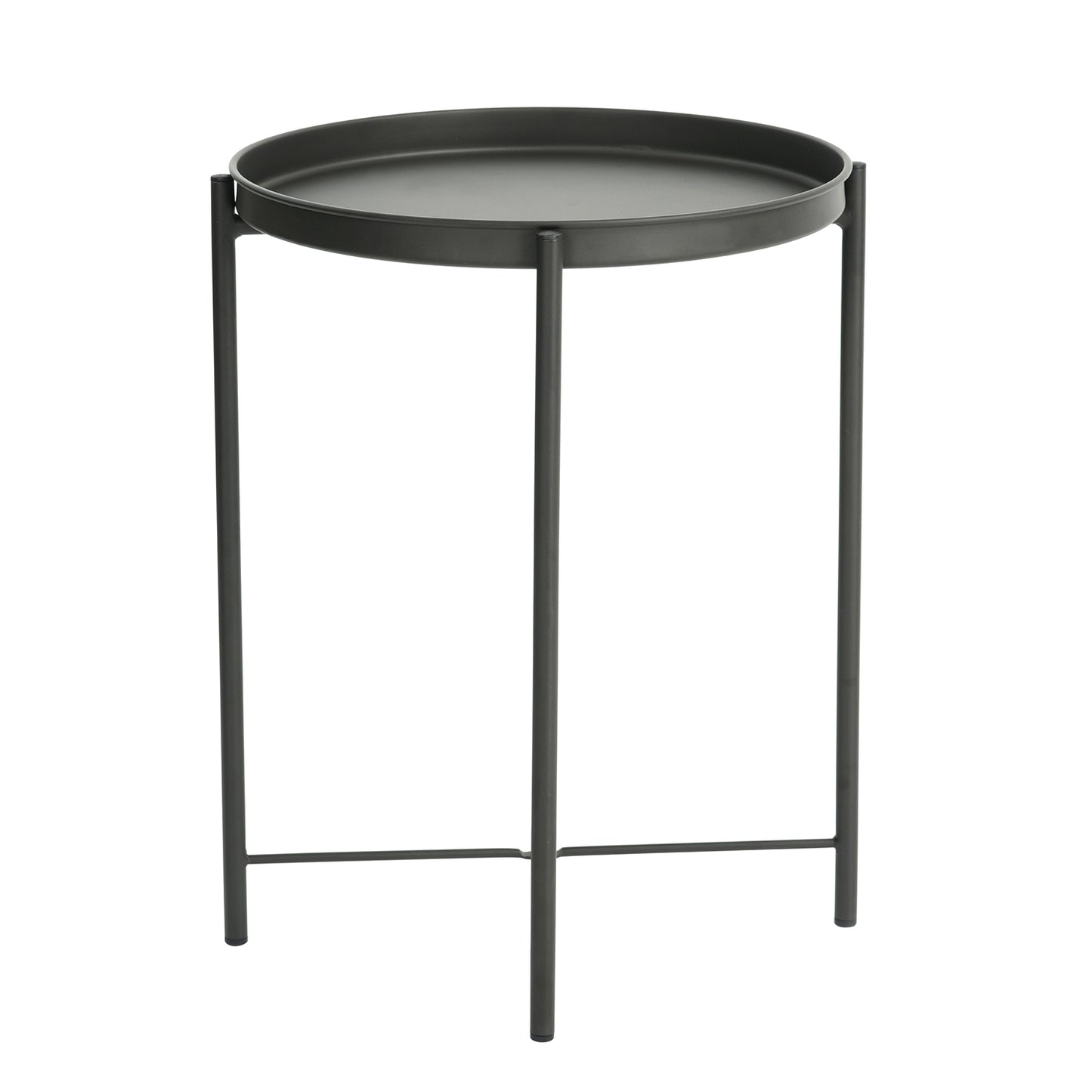 Folding Table with Removable Tray Gladom