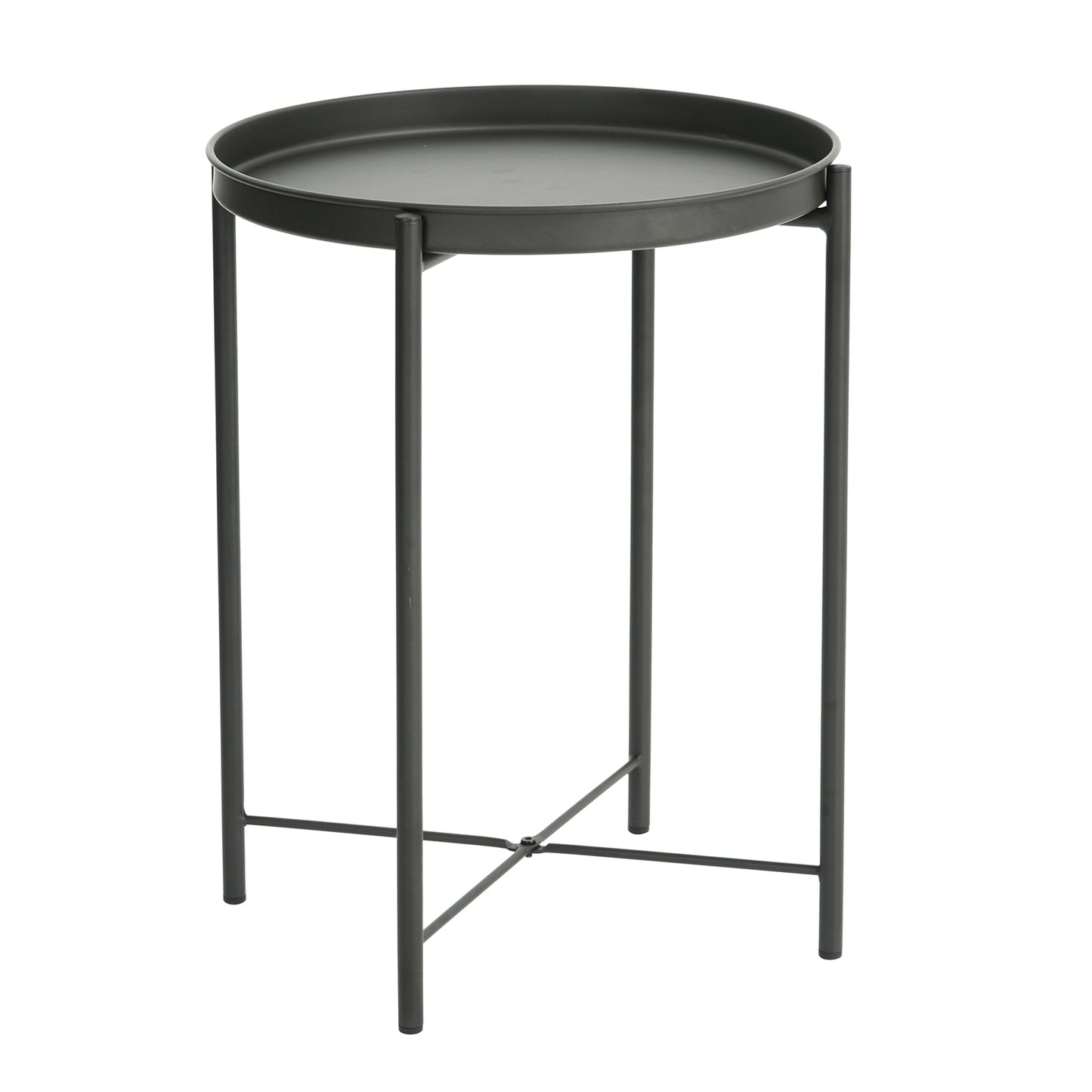 Folding Table with Removable Tray Gladom
