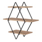 Floating Wall Shelves Decorative 3-Shelf  Gogia