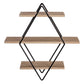 Floating Wall Shelves Decorative 3-Shelf  Gogia