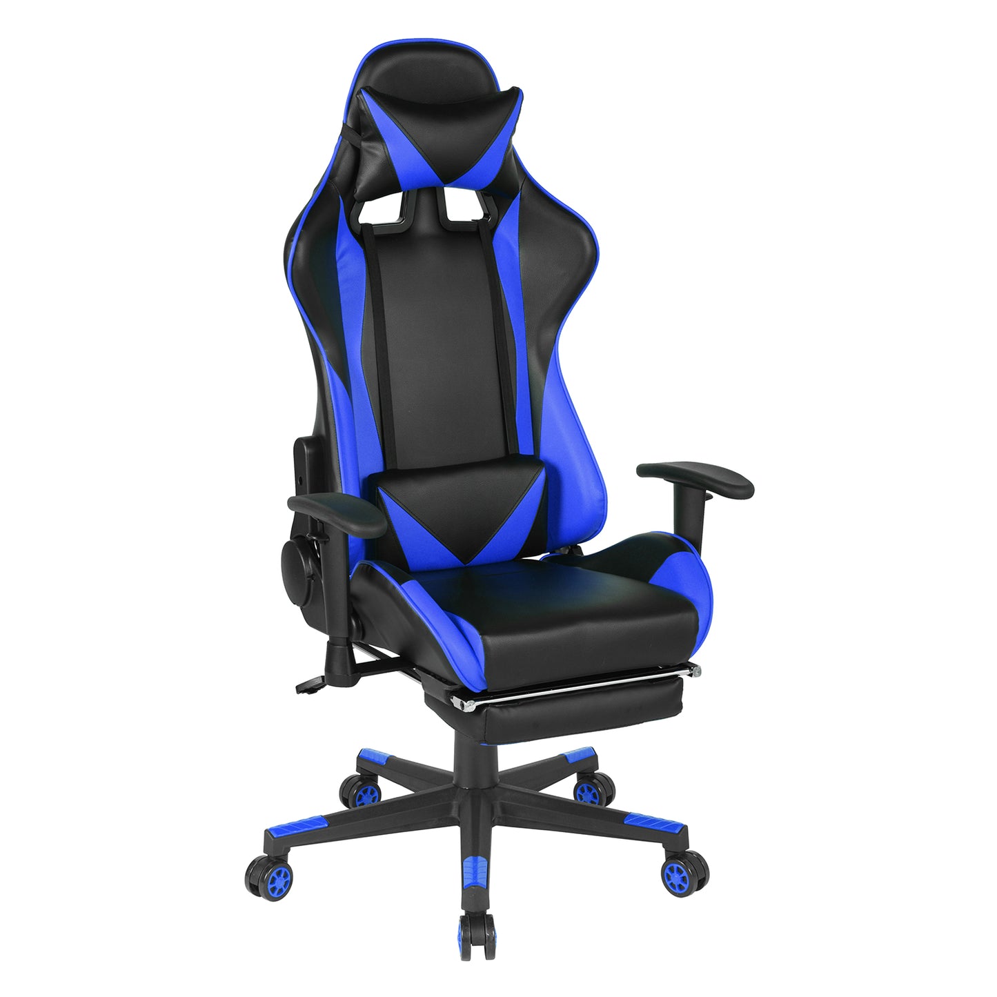 Gaming Chair Racing Office Chair Recliner Swivel Rocker with Headrest and Lumbar Pillow Gordan