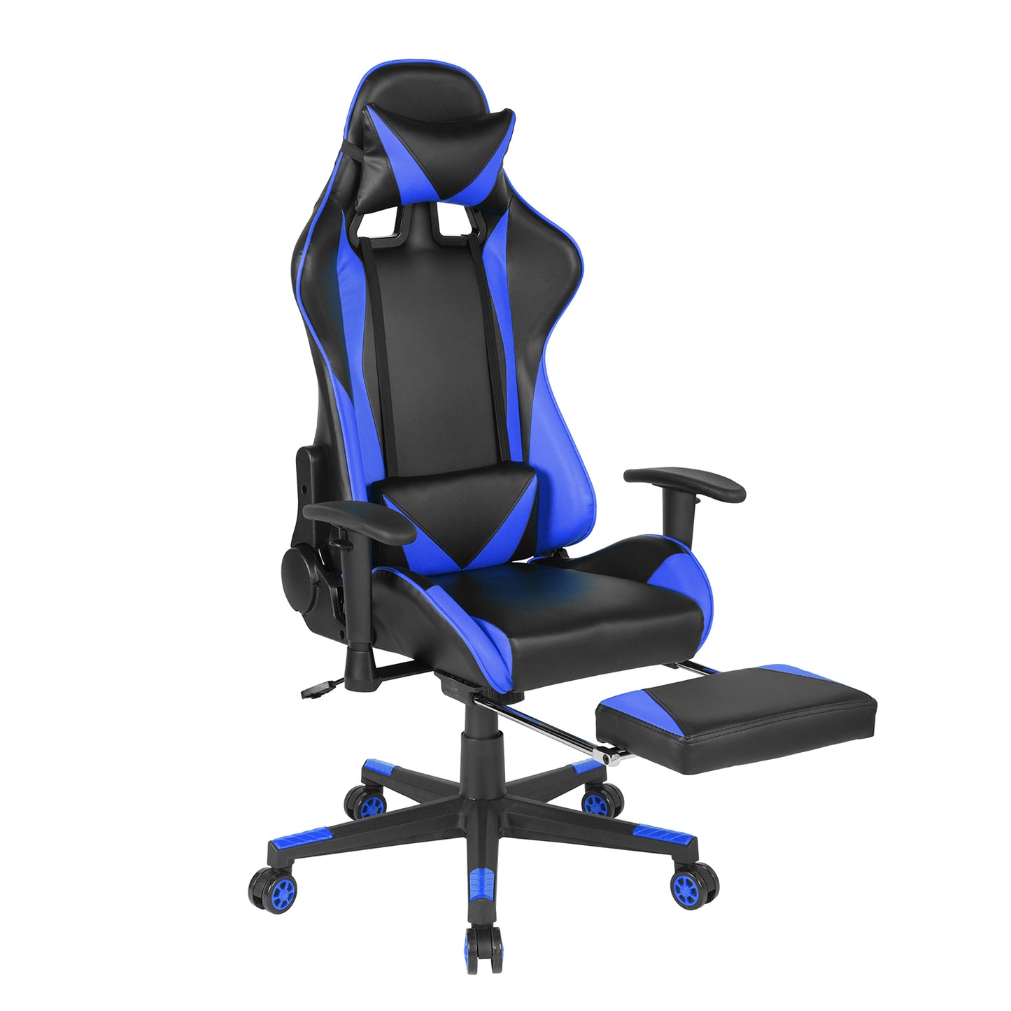 Gaming Chair Racing Office Chair Recliner Swivel Rocker with Headrest and Lumbar Pillow Gordan