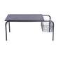 Rustic Coffee Table Modern Center Table with Organizor Habibi