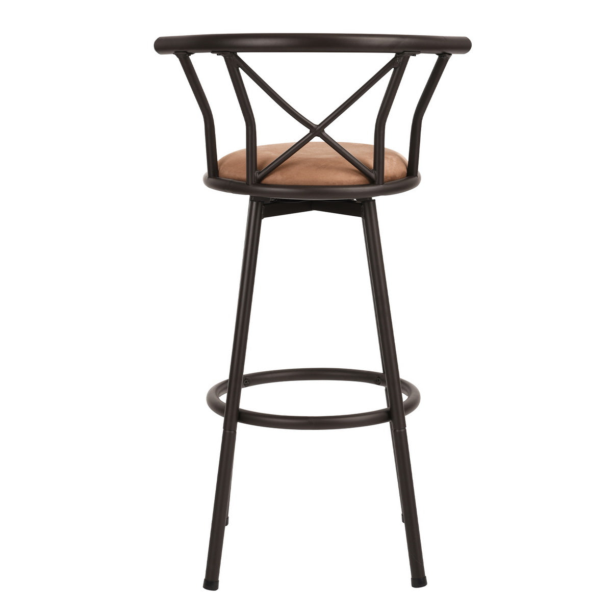 Barstools Fabric Seat Swivel Bar Stools Hailey