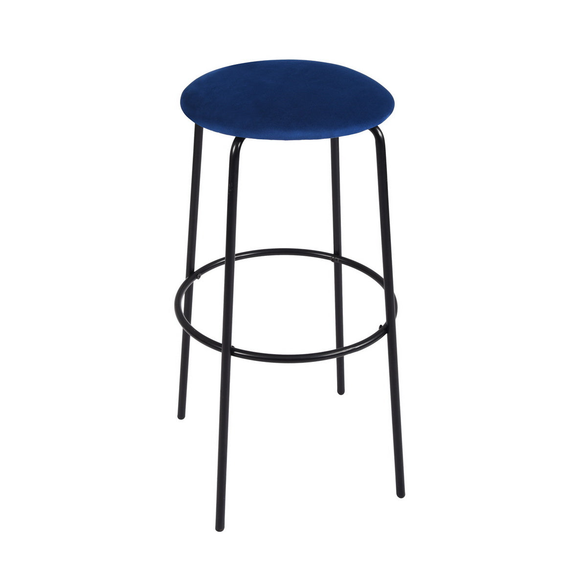 Barstools Velvet Upholstered Backless Bar Stools Hamer