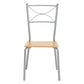 Set of 5 Dining Set 1 Table with 4 Chairs Hampton