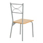 Set of 5 Dining Set 1 Table with 4 Chairs Hampton