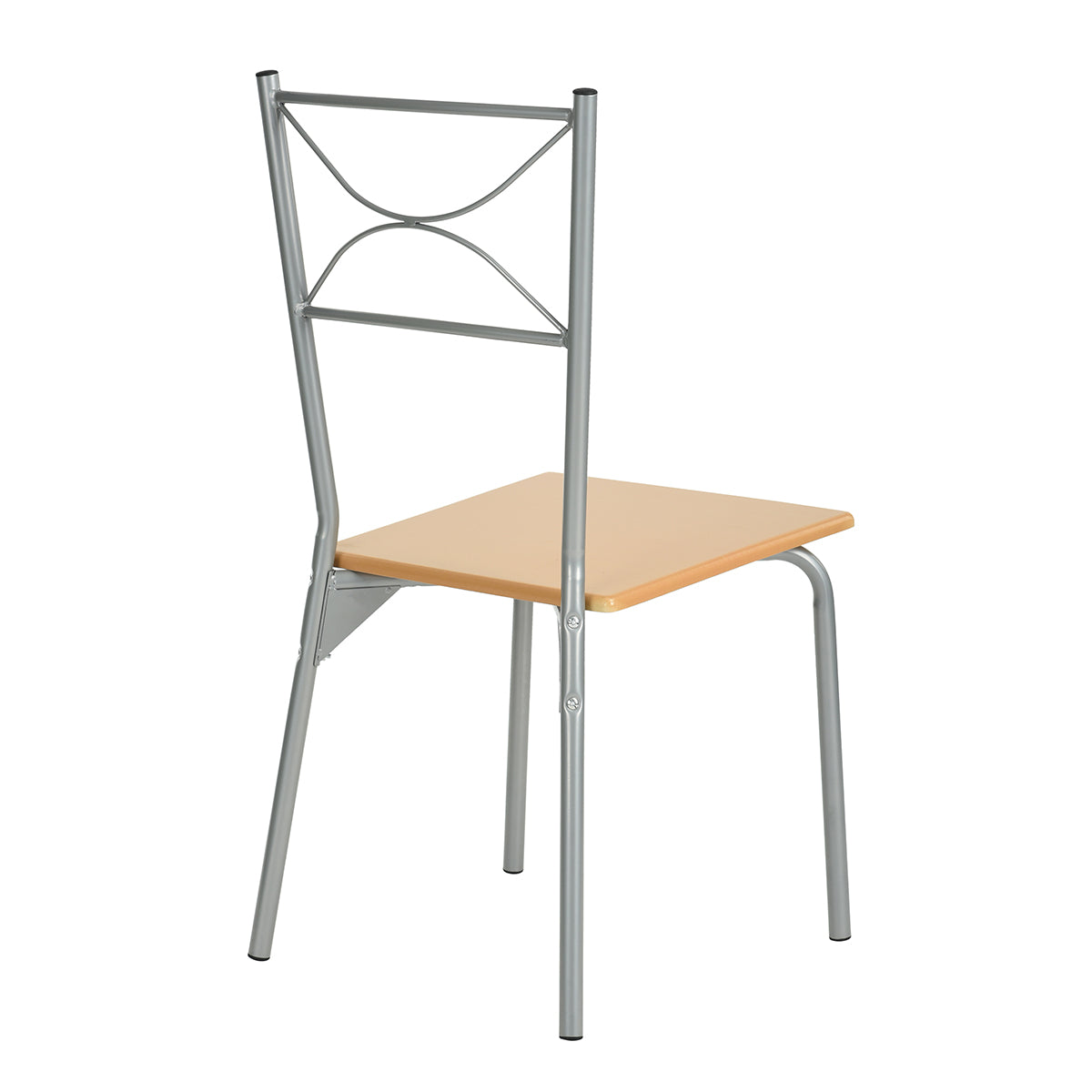 Set of 5 Dining Set 1 Table with 4 Chairs Hampton