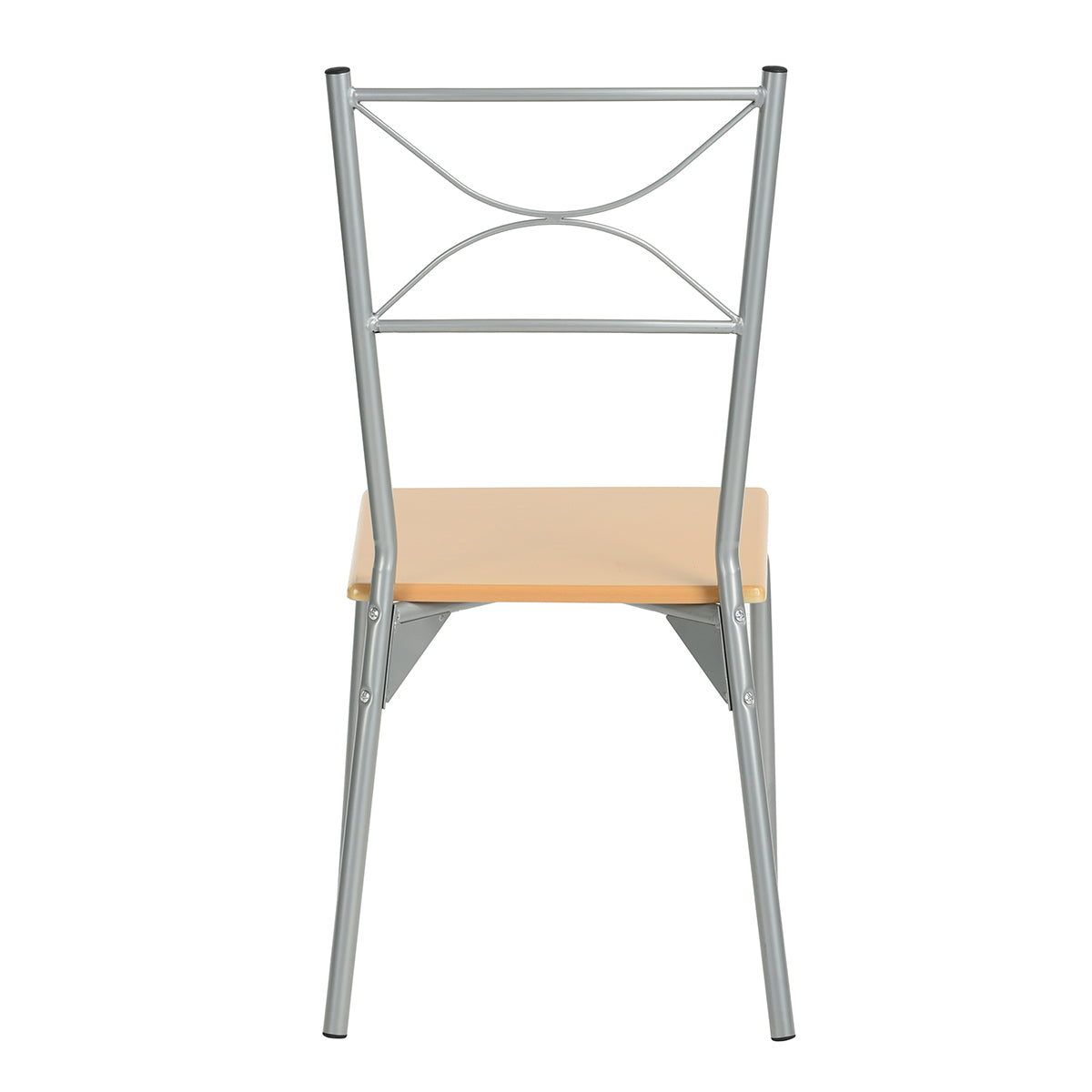 Set of 5 Dining Set 1 Table with 4 Chairs Hampton
