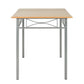 Set of 5 Dining Set 1 Table with 4 Chairs Hampton