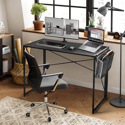 Folding Desk with Bag Writing Computer Desk Space Saving Harper
