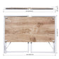 Folding Desk Writing Computer Desk Space Saving Harper