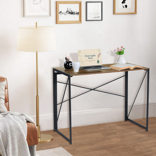 Folding Desk Writing Computer Desk Space Saving Harper