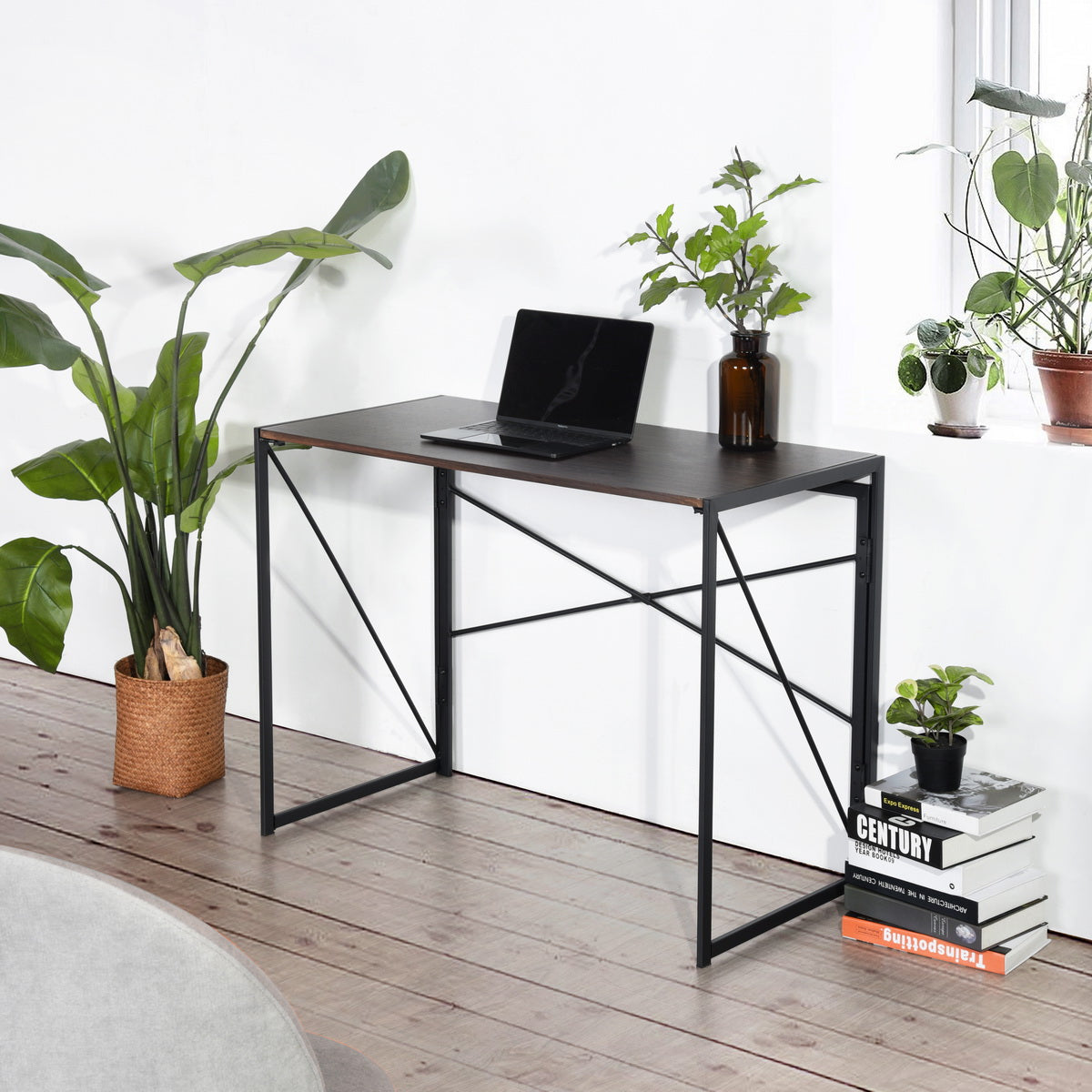 Folding Desk Writing Computer Desk Space Saving Harper