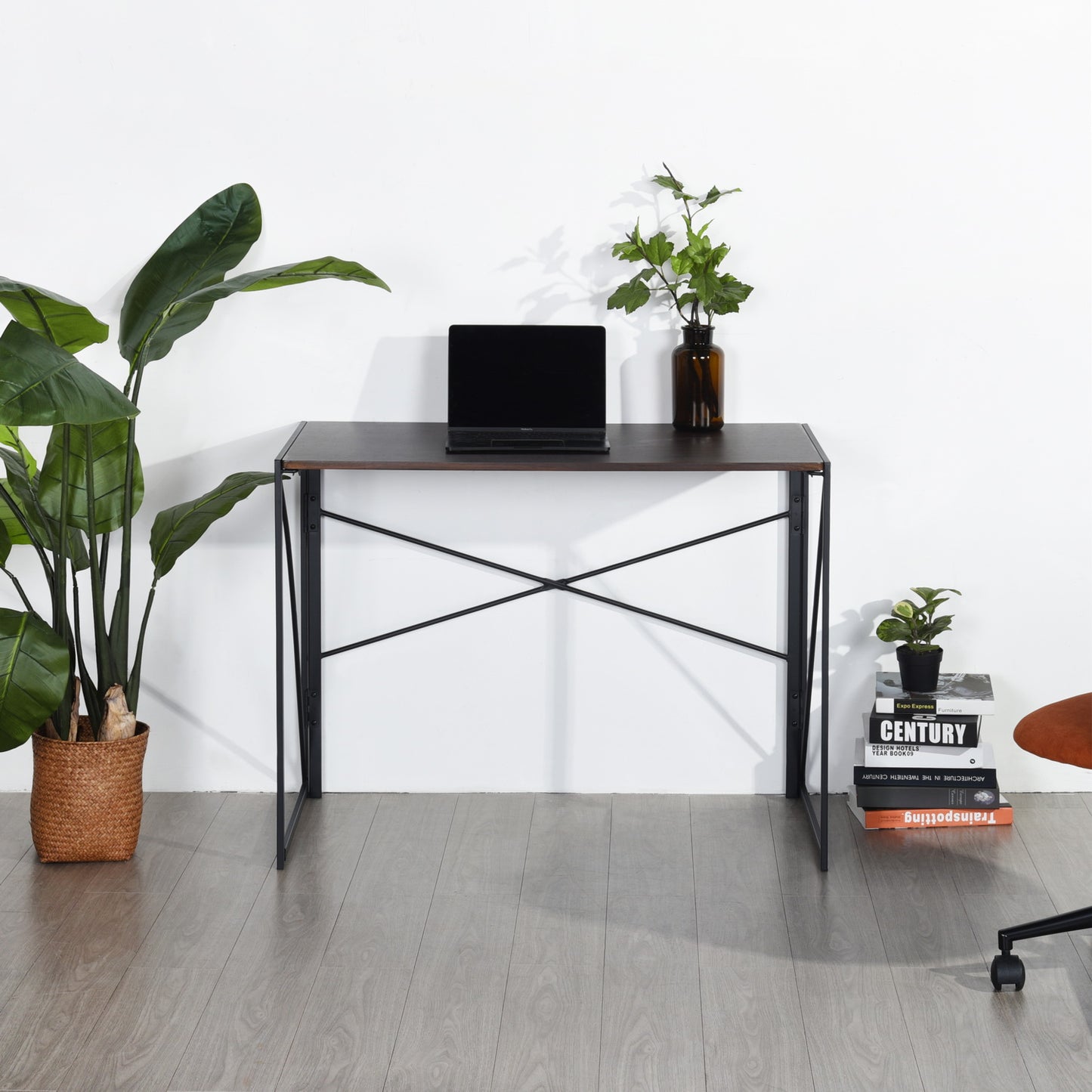 Folding Desk Writing Computer Desk Space Saving Harper