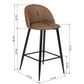 Barstools PU Upholstered Bar Stools Haseeb