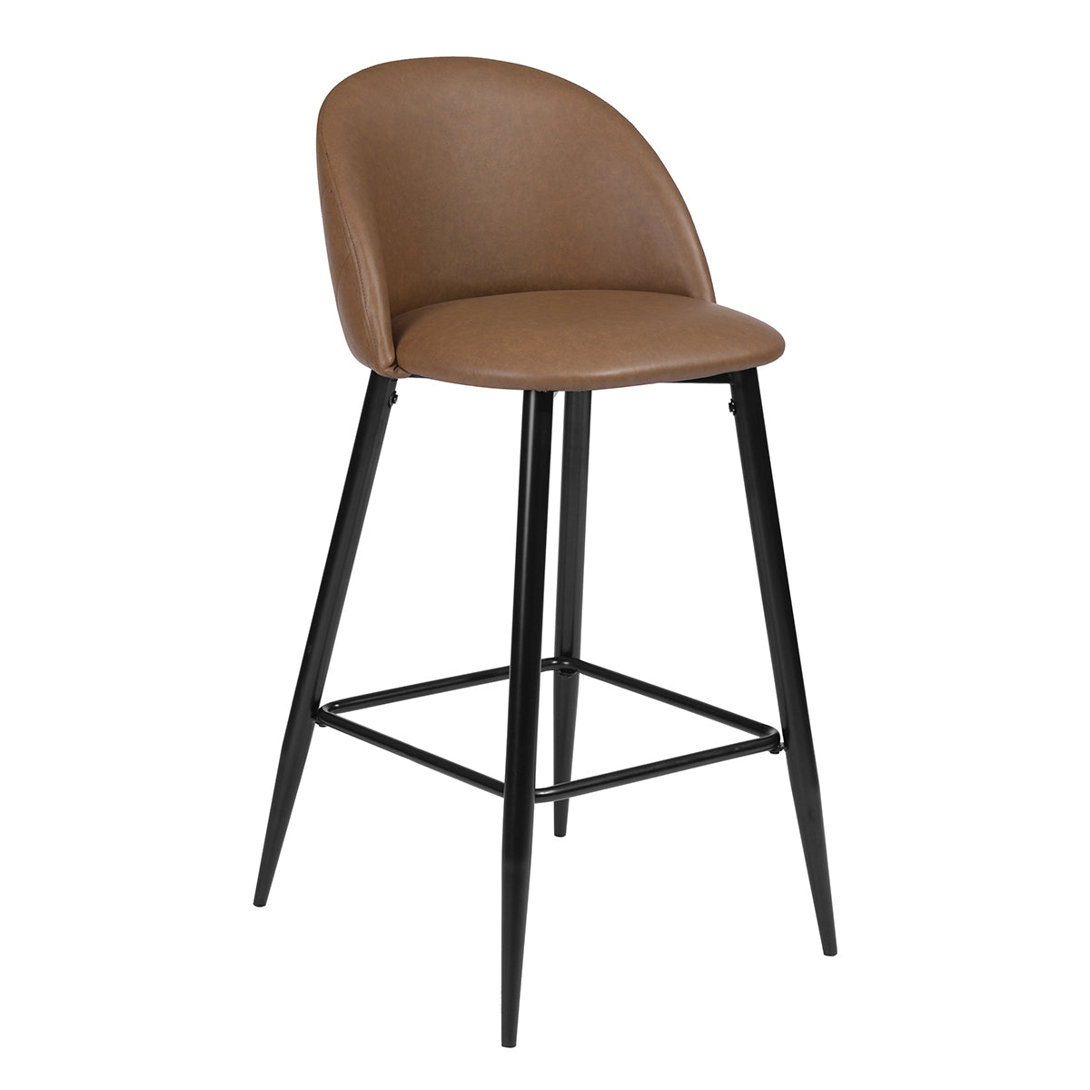 Barstools PU Upholstered Bar Stools Haseeb