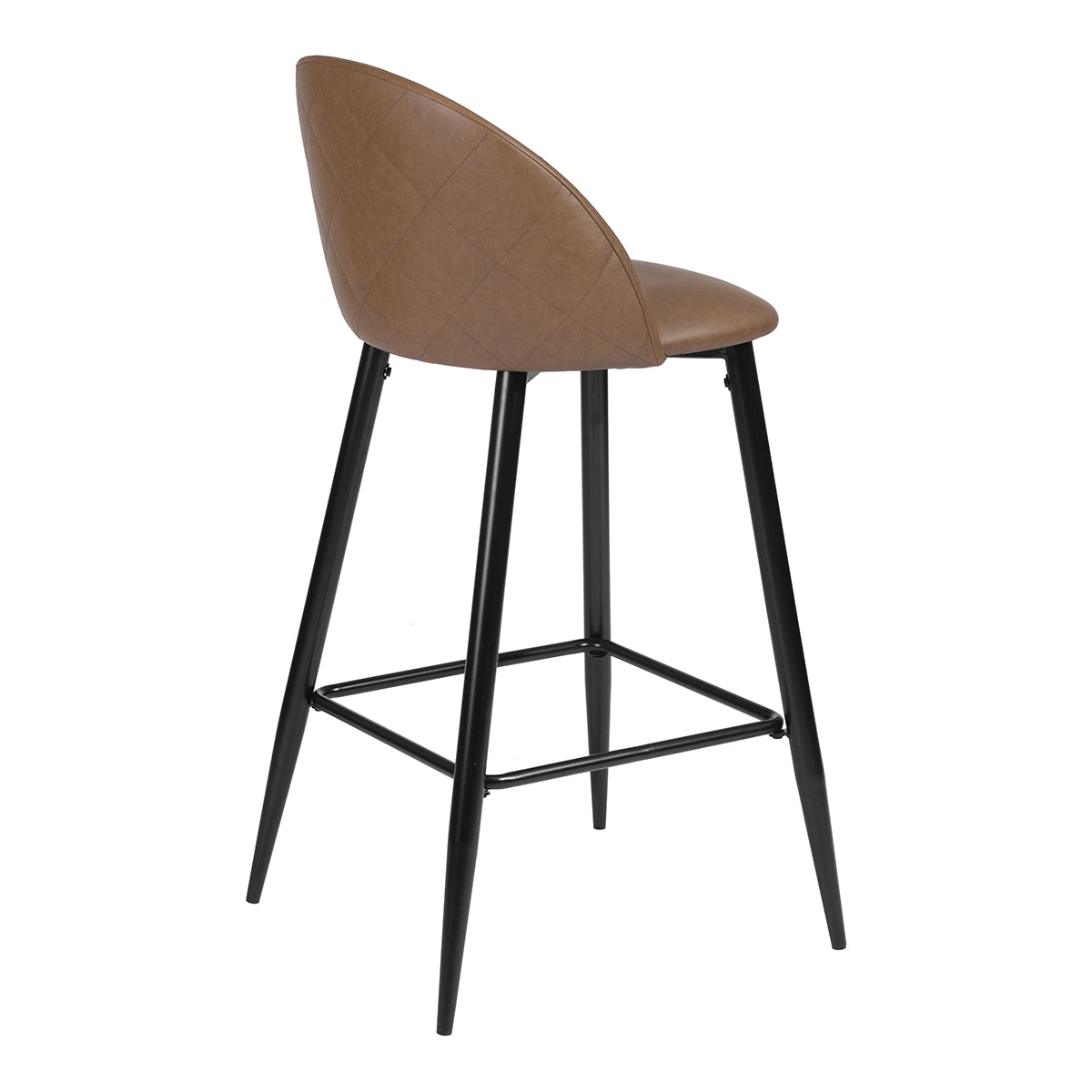 Barstools PU Upholstered Bar Stools Haseeb