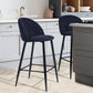 Barstools Fabric Upholstered Bar Stools Haseeb
