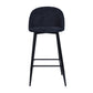 Barstools Fabric Upholstered Bar Stools Haseeb